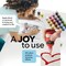 24 Quality Vibrant Colors 3D Fabric Paint Set | 29ml Bottles | For Artists; For Crafters; For Fun | Clothing, Textile, Canvas, Glass, Wood, Shoes | In Strong Selection Box